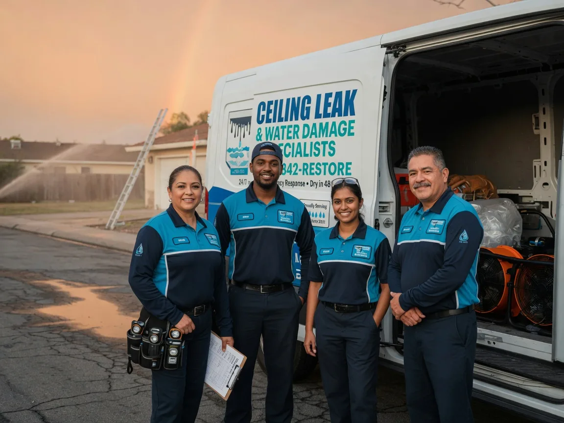Ceiling Leak Cleanup company in Lacarne, OH