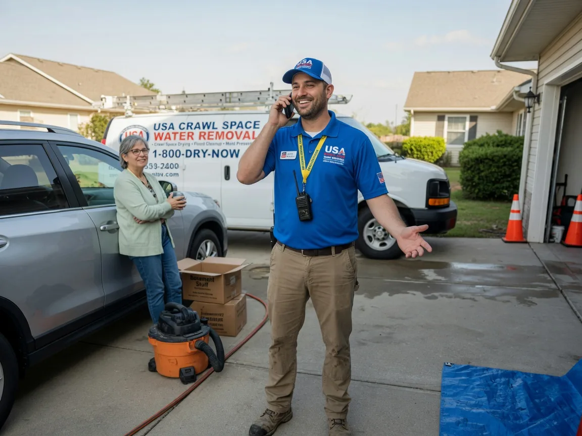 Crawl Space Water Removal Lacarne, OH FAQs